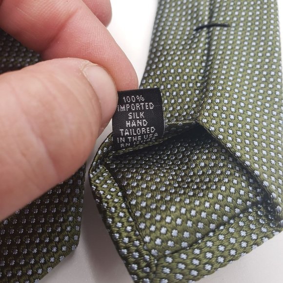 IKE BEHAR New‎ York Brown Micro Dot Neck Tie - Picture 4 of 8